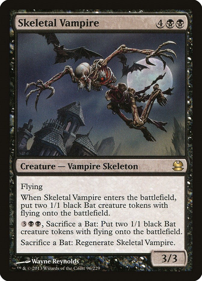 Image for Skeletal Vampire (Modern Masters) (96) - Magic: The Gathering