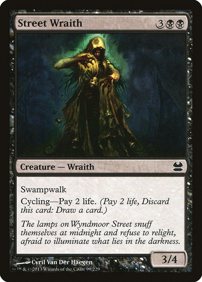 Image for Street Wraith (Modern Masters) (99) - Magic: The Gathering