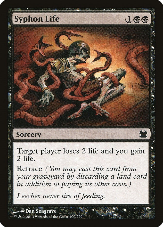 Image for Syphon Life (Modern Masters) (100) - Magic: The Gathering