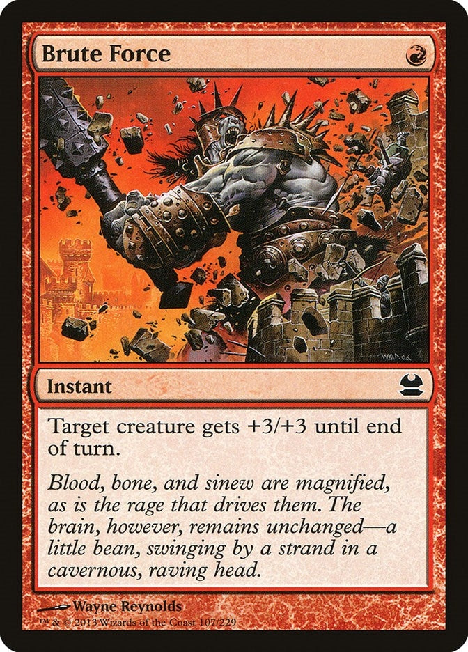 Image for Brute Force (Modern Masters) (107) - Magic: The Gathering