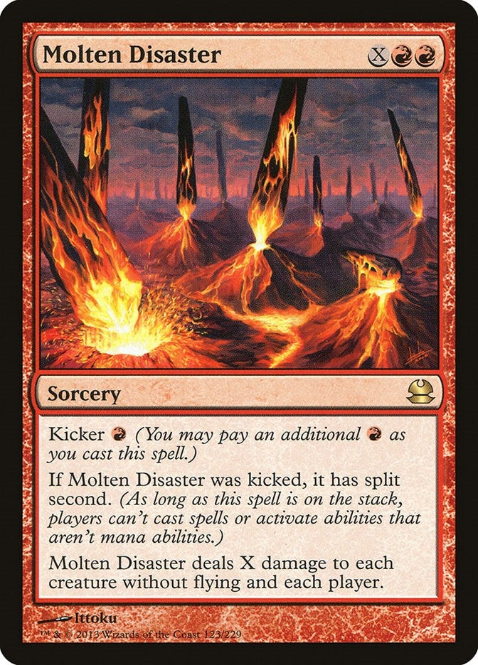 Image for Molten Disaster (Modern Masters) (123) - Magic: The Gathering