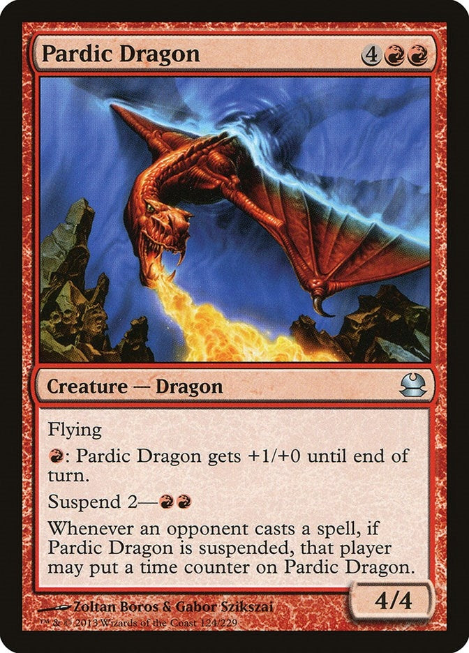 Image for Pardic Dragon (Modern Masters) (124) - Magic: The Gathering