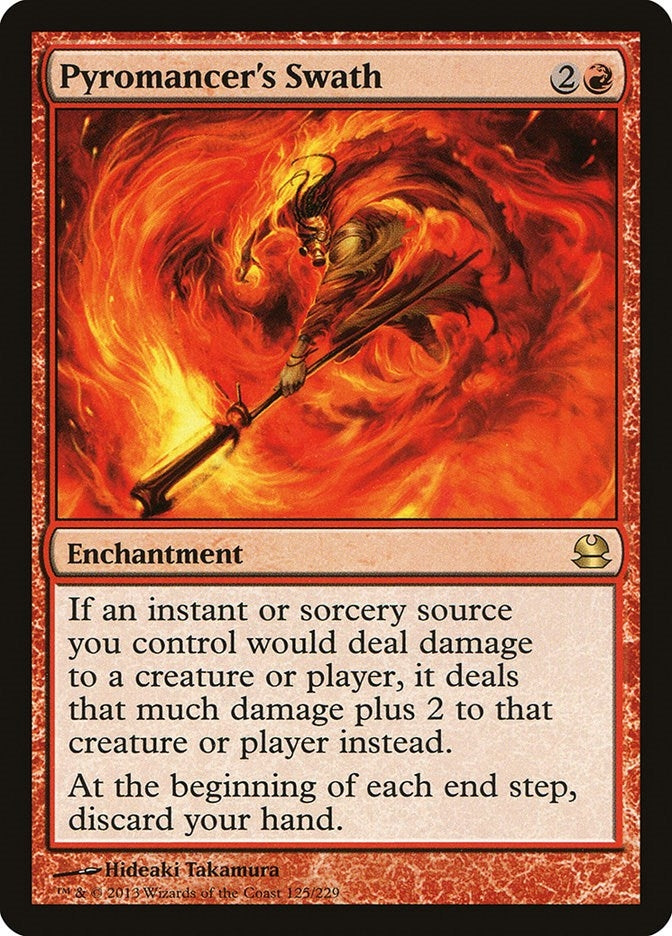 Image for Pyromancer's Swath (Modern Masters) (125) - Magic: The Gathering