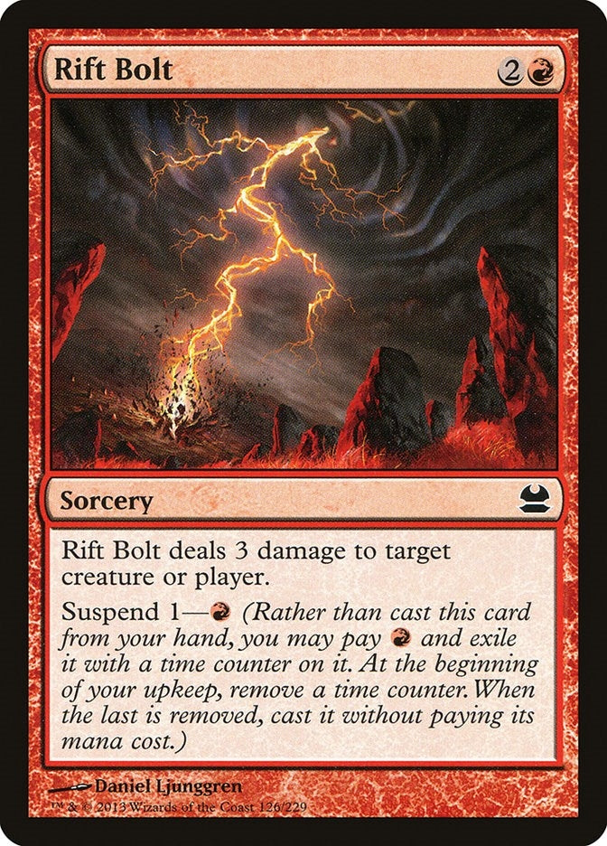 Image for Rift Bolt (Modern Masters) (126) - Magic: The Gathering