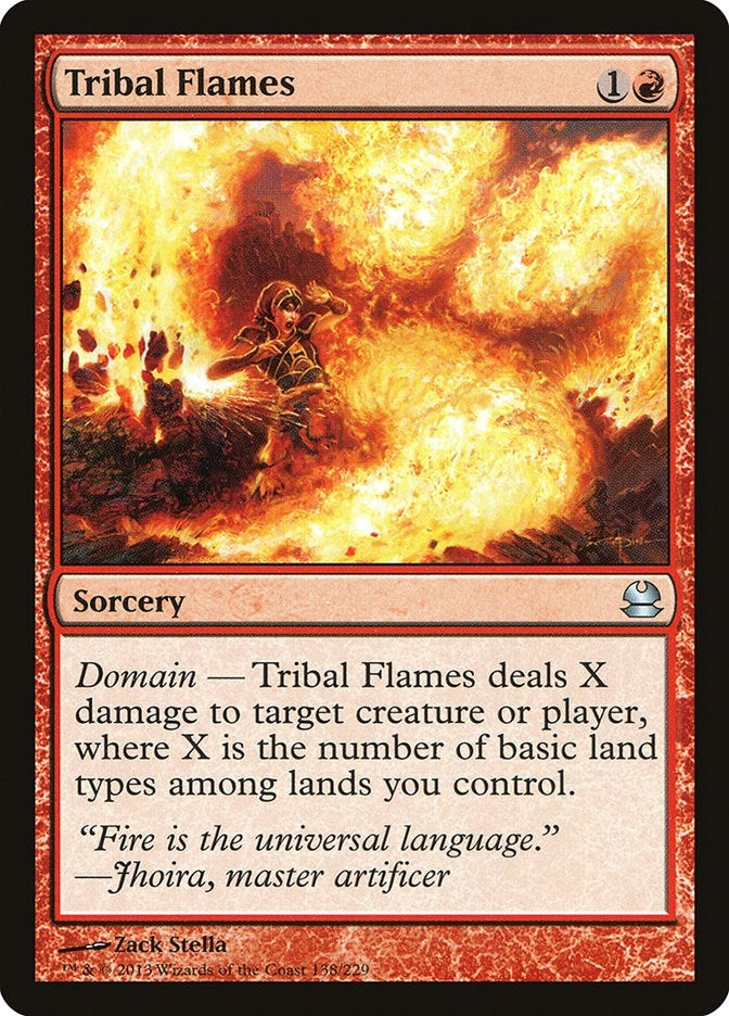 Image for Tribal Flames (Modern Masters) (138) - Magic: The Gathering