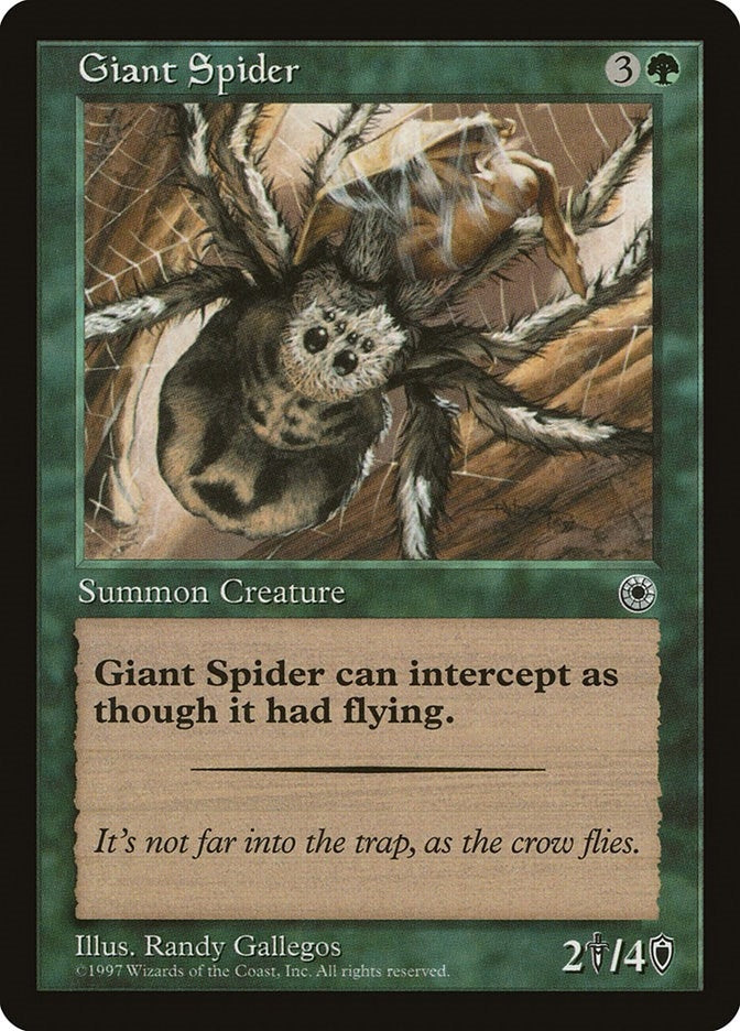 Image for Giant Spider (Portal) - Magic: The Gathering