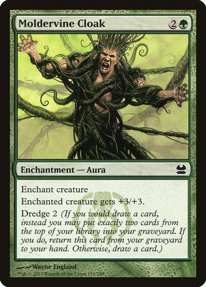 Image for Moldervine Cloak (Modern Masters) (155) - Magic: The Gathering