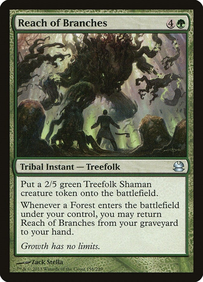 Image for Reach of Branches (Modern Masters) (158) - Magic: The Gathering