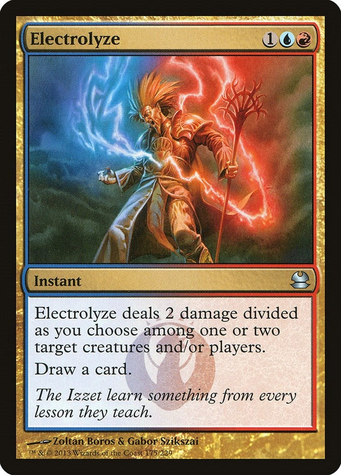 Image for Electrolyze (Modern Masters) (175) - Magic: The Gathering