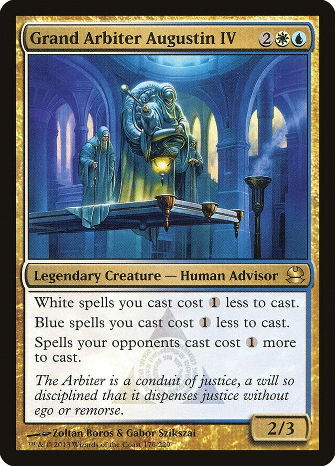 Image for Grand Arbiter Augustin IV (Modern Masters) (176) - Magic: The Gathering