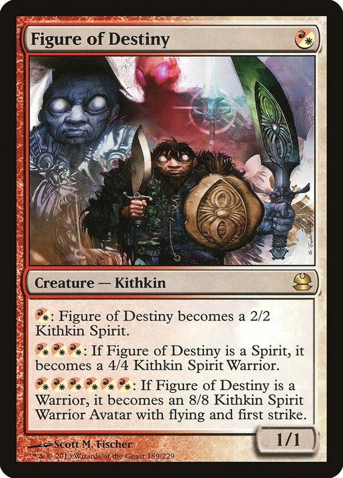 Image for Figure of Destiny (Modern Masters) (189) - Magic: The Gathering