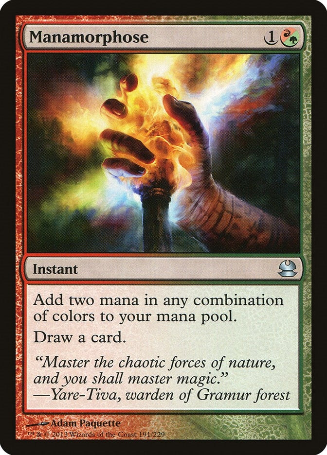 Image for Manamorphose (Modern Masters) (191) - Magic: The Gathering