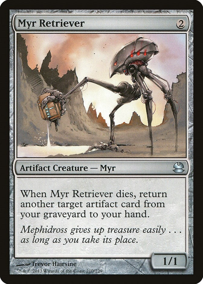 Image for Myr Retriever (Modern Masters) (210) - Magic: The Gathering