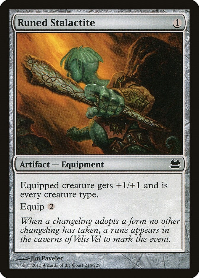 Image for Runed Stalactite (Modern Masters) (214) - Magic: The Gathering