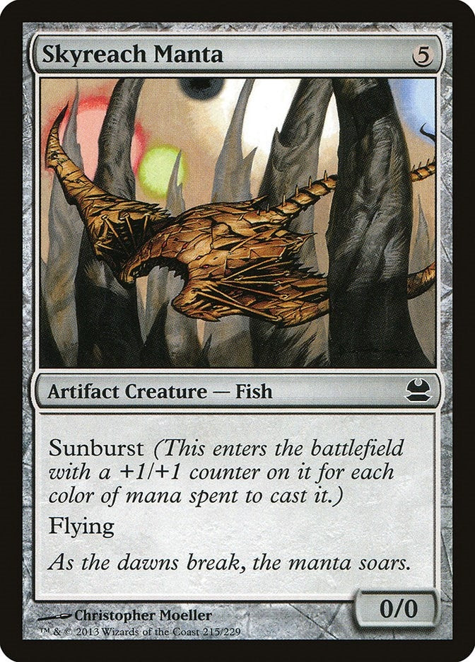 Image for Skyreach Manta (Modern Masters) (215) - Magic: The Gathering