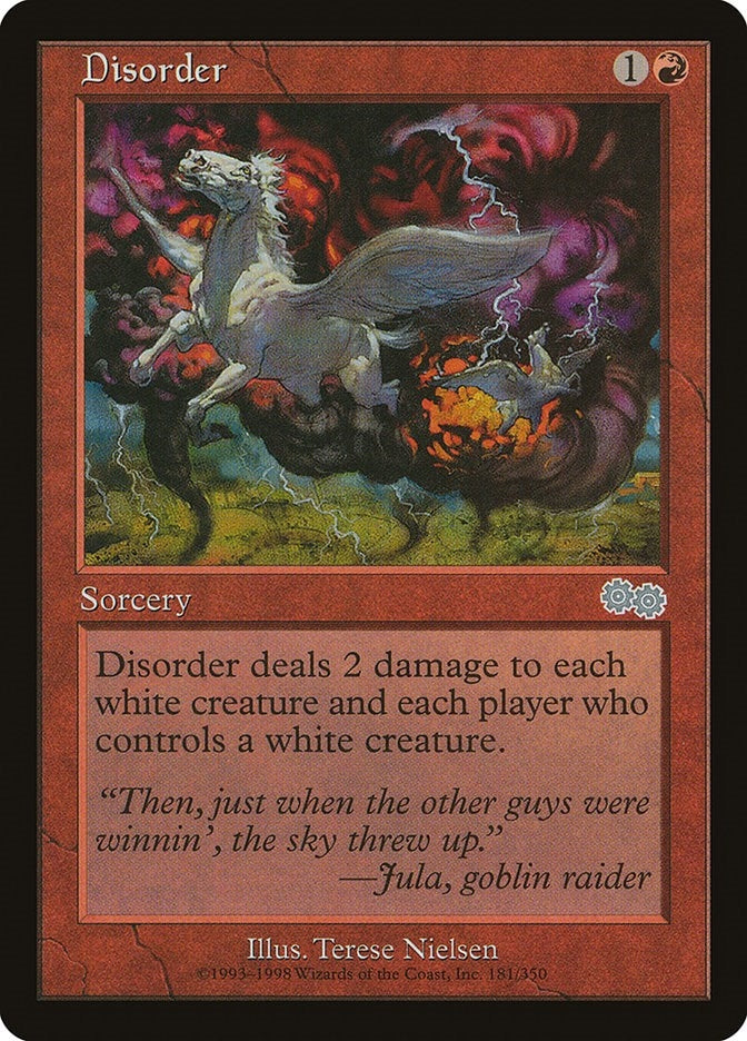 Image for Disorder (Urza's Saga) (181) - Magic: The Gathering