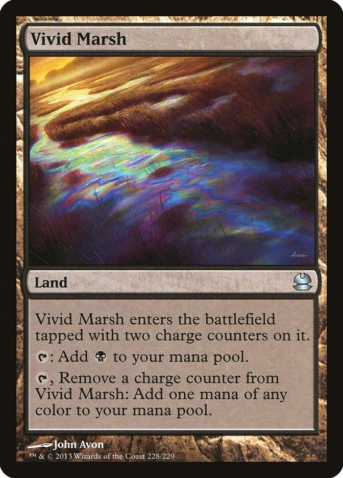 Image for Vivid Marsh (Modern Masters) (228) - Magic: The Gathering
