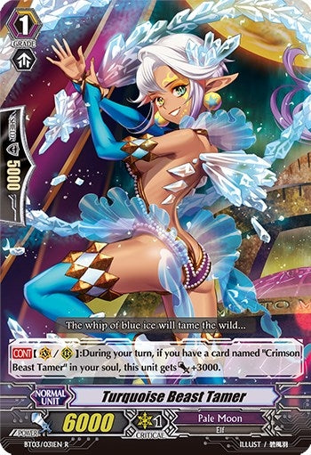 Image for Turquoise Beast Tamer (BT03: Demonic Lord Invasion) (BT03/031EN) - Cardfight Vanguard