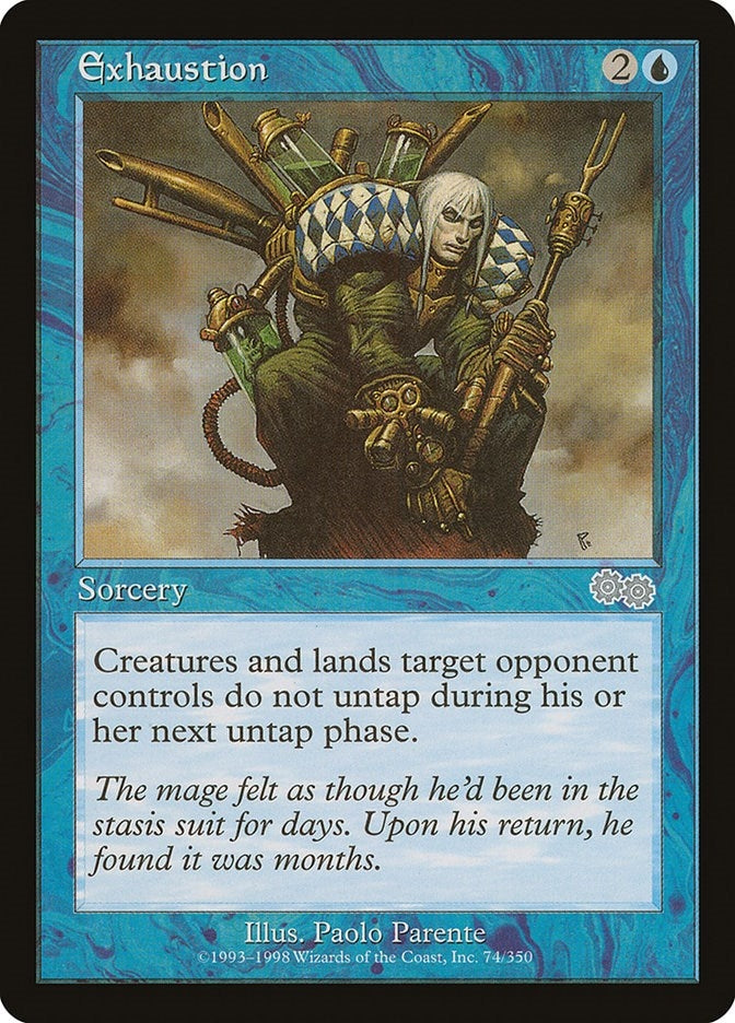 Image for Exhaustion (Urza's Saga) (74) - Magic: The Gathering