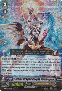 Image for White Dragon Knight, Pendragon (EB03 - Cavalry of Black Steel) (EB03/005EN) - Cardfight Vanguard