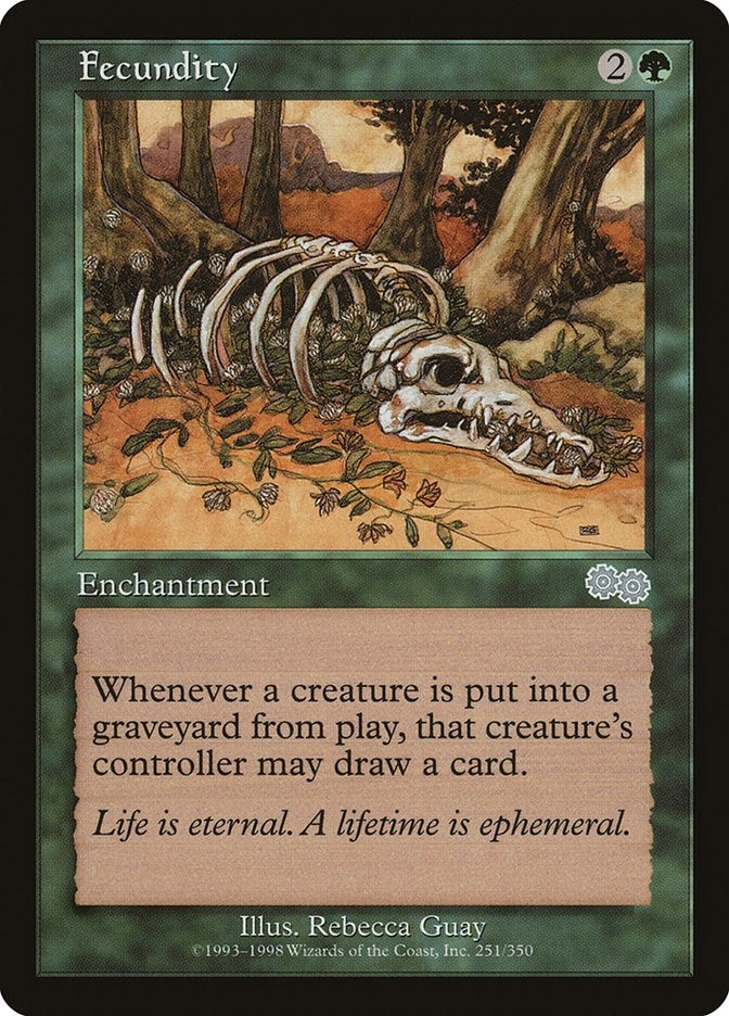 Image for Fecundity (Urza's Saga) (251) - Magic: The Gathering