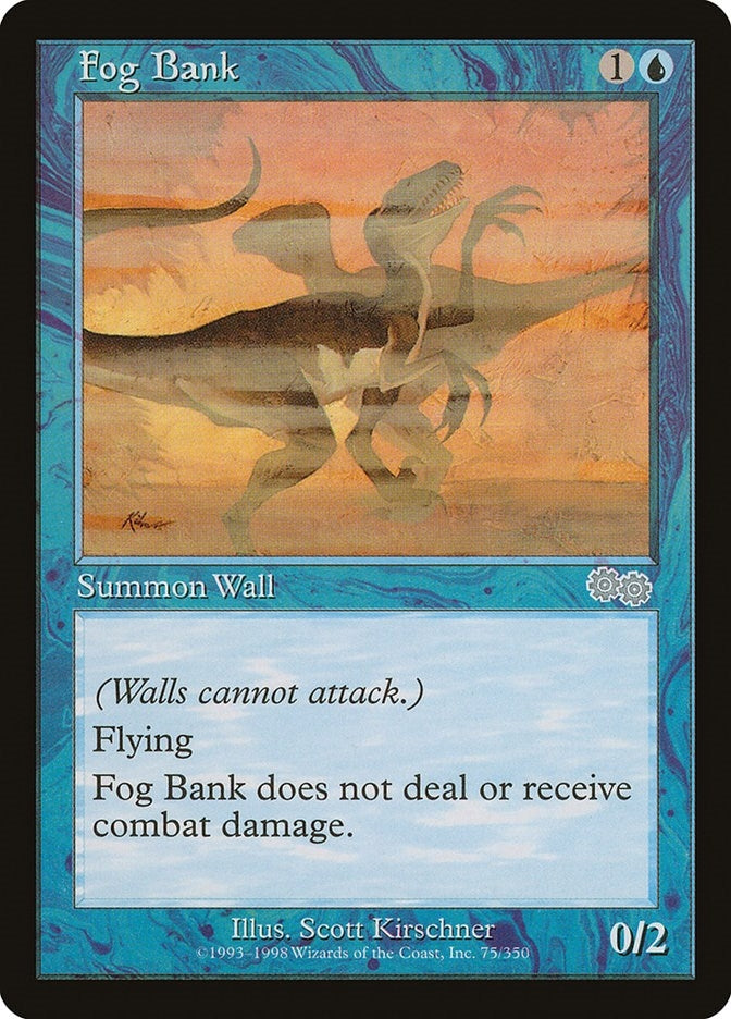 Image for Fog Bank (Urza's Saga) (75) - Magic: The Gathering