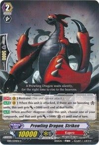 Image for Prowling Dragon, Striken (EB01 - Comic Style Vol. 1) (EB01/034EN) - Cardfight Vanguard