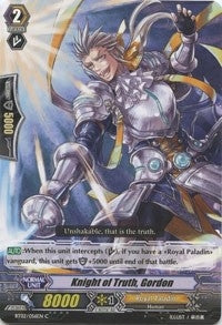Image for Knight of Truth, Gordon (BT02: Onslaught of Dragon Souls) (BT02/056EN) - Cardfight Vanguard