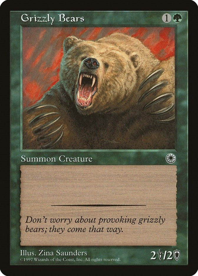 Image for Grizzly Bears (Portal) - Magic: The Gathering
