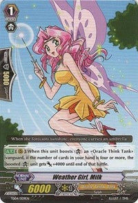Image for Weather Girl, Milk (Trial Deck 4: Maiden Princess of the Cherry Blossom) (TD04/009EN) - Cardfight Vanguard