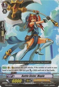 Image for Battle Sister, Maple (Trial Deck 4: Maiden Princess of the Cherry Blossom) (TD04/010EN) - Cardfight Vanguard