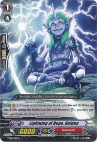 Image for Lightning of Hope, Helena (Trial Deck 6: Resonance of Thunder Dragon) (TD06/010EN) - Cardfight Vanguard