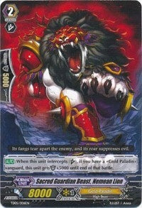 Image for Sacred Guardian Beast, Nemean Lion (Trial Deck 5: Slash of Silver Wolf) (TD05/006EN) - Cardfight Vanguard