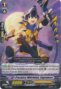Image for Precipice Whirlwind, Sagramore (Trial Deck 5: Slash of Silver Wolf) (TD05/010EN) - Cardfight Vanguard