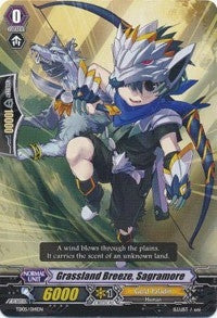 Image for Grassland Breeze, Sagramore (Trial Deck 5: Slash of Silver Wolf) (TD05/014EN) - Cardfight Vanguard