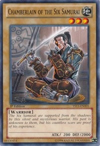 Image for Chamberlain of the Six Samurai (Super Starter: V for Victory) (YS13-EN005) - YuGiOh