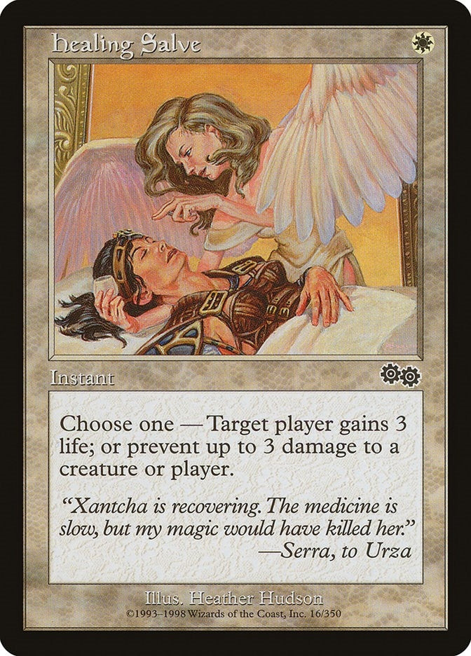 Image for Healing Salve (Urza's Saga) (16) - Magic: The Gathering