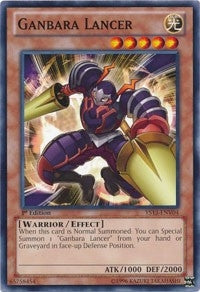 Image for Ganbara Lancer (Super Starter: V for Victory Power-Up Pack) (YS13-ENV04) - YuGiOh