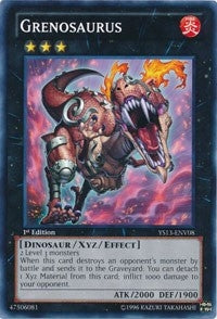 Image for Grenosaurus (Super Starter: V for Victory Power-Up Pack) (YS13-ENV08) - YuGiOh