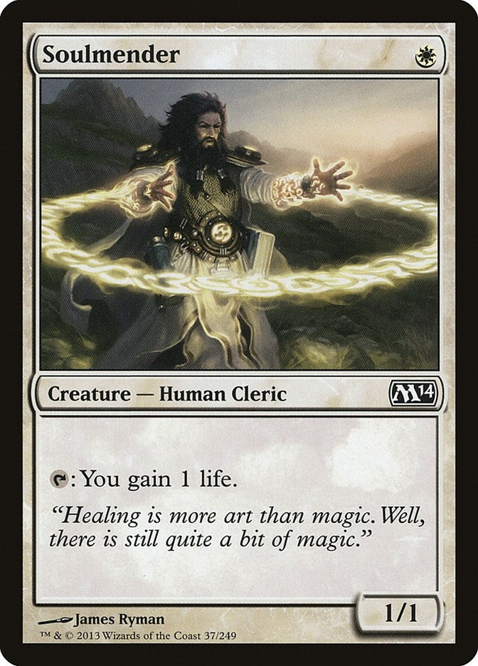 Image for Soulmender (Magic 2014 (M14)) (37) - Magic: The Gathering