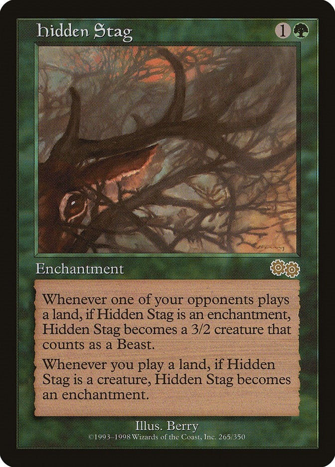 Image for Hidden Stag (Urza's Saga) (265) - Magic: The Gathering