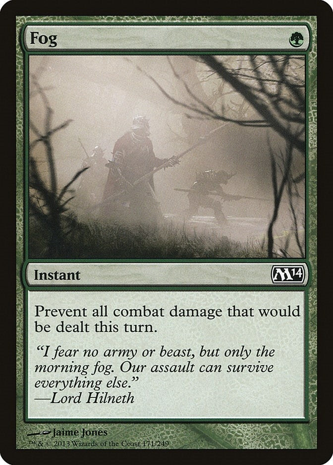 Image for Fog (Magic 2014 (M14)) (171) - Magic: The Gathering
