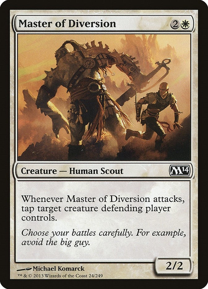 Image for Master of Diversion (Magic 2014 (M14)) (24) - Magic: The Gathering