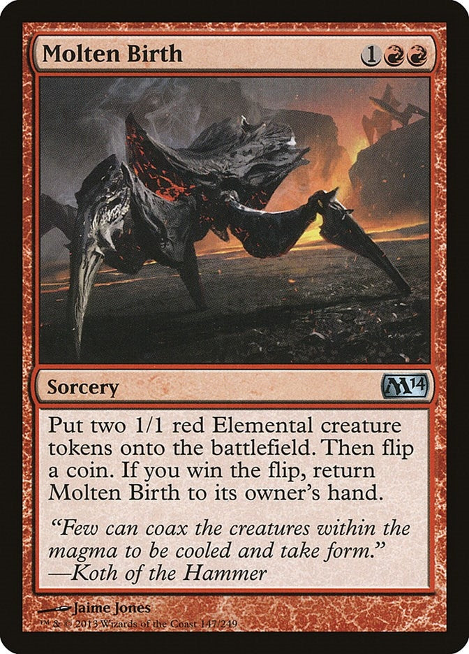 Image for Molten Birth (Magic 2014 (M14)) (147) - Magic: The Gathering