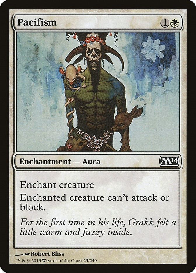 Image for Pacifism (Magic 2014 (M14)) (25) - Magic: The Gathering