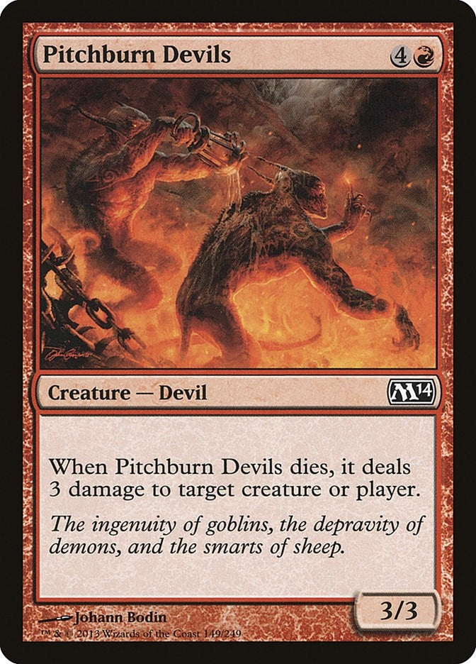 Image for Pitchburn Devils (Magic 2014 (M14)) (149) - Magic: The Gathering
