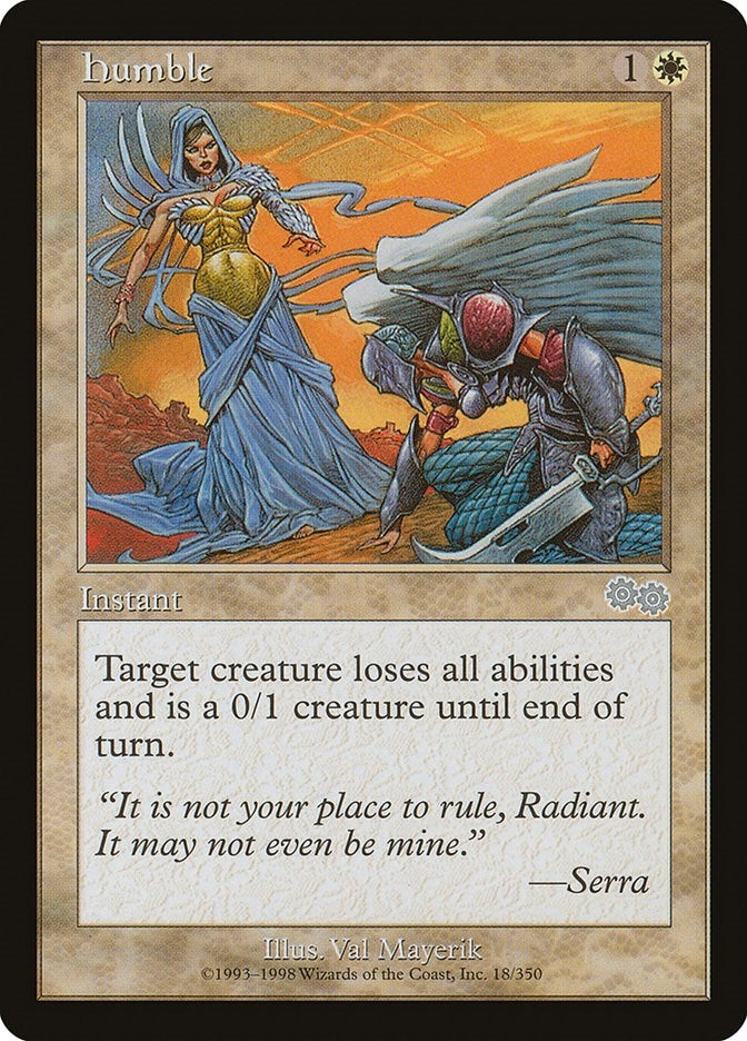 Image for Humble (Urza's Saga) (18) - Magic: The Gathering