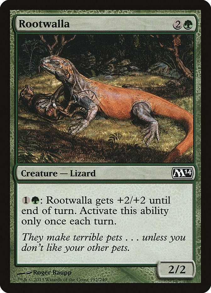 Image for Rootwalla (Magic 2014 (M14)) (192) - Magic: The Gathering