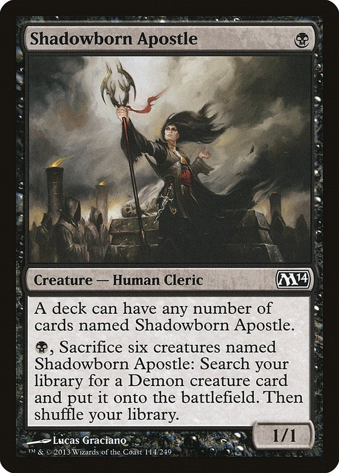 Image for Shadowborn Apostle (Magic 2014 (M14)) (114) - Magic: The Gathering