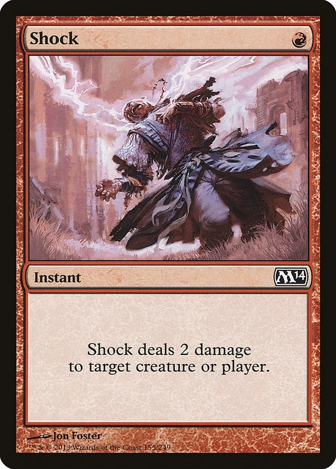 Image for Shock (Magic 2014 (M14)) (155) - Magic: The Gathering
